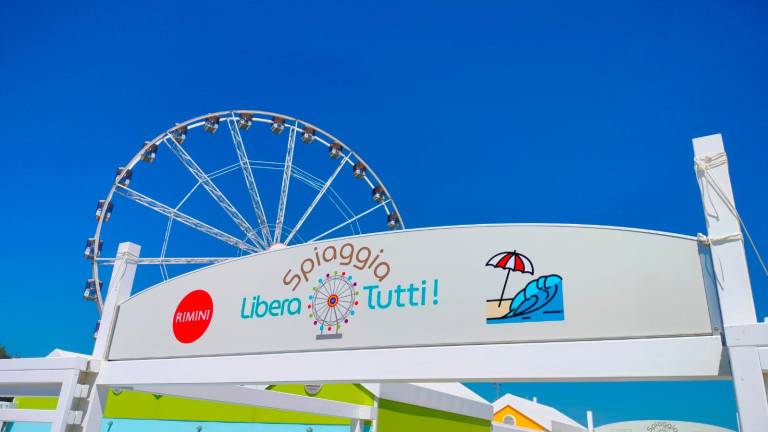 Rimini, la spiaggia inclusiva colleziona 5.500 presenze GALLERY