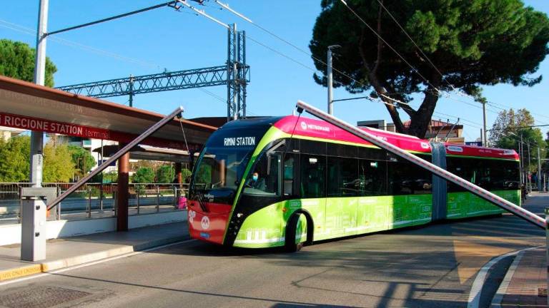 A partire dalle ore 15 e fino al termine del servizio serale, i mezzi del trasporto rapido costiero non circoleranno all’interno del territorio di Riccione