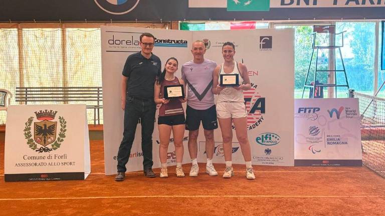 Tennis, Chiara Fornasieri vince la prequalificazione Bnl del Villa Carpena e fa il bis in doppio con Vittoria Modesti / GALLERY