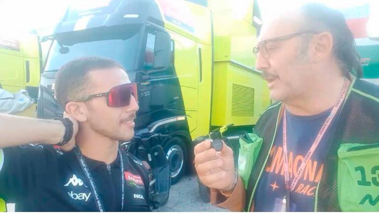 Andrea Migno lunedì ai test di Misano