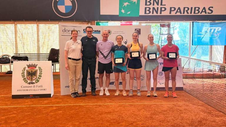 Tennis, Chiara Fornasieri vince la prequalificazione Bnl del Villa Carpena e fa il bis in doppio con Vittoria Modesti / GALLERY