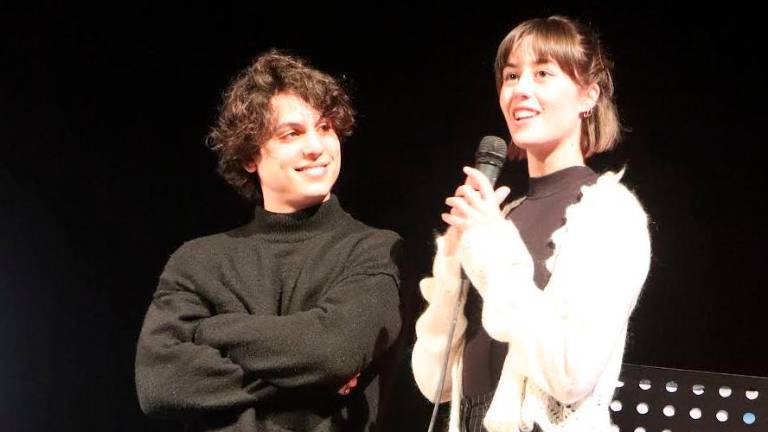 Nicola Barbarossa con la sua compagna Alice Fenu