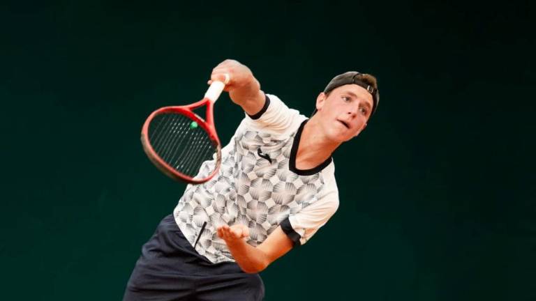 Luca Bartoli in azione