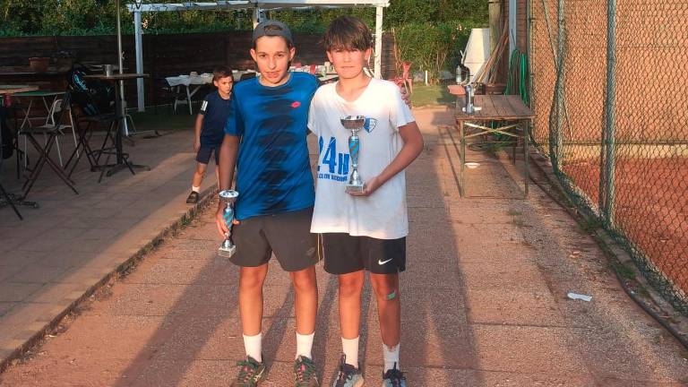 La premiazione del torneo Under 14