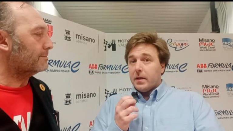 L’ex campione e ora voce di Sky, Davide Valsecchi
