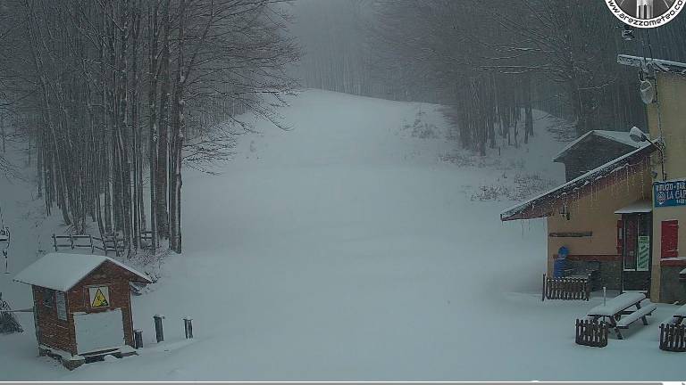 Il Rifugio La Capanna nei pressi del Monte Falco