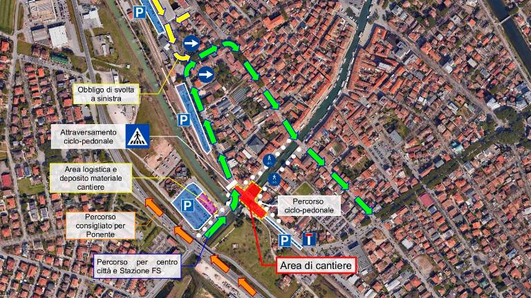 Cesenatico, Ponte del Gatto: come cambia la viabilità nel 2026