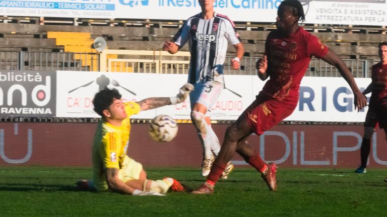 Joshua Tenkorang fallisce una buona opportunità contro la Juve Next Gen (Fiorentini)