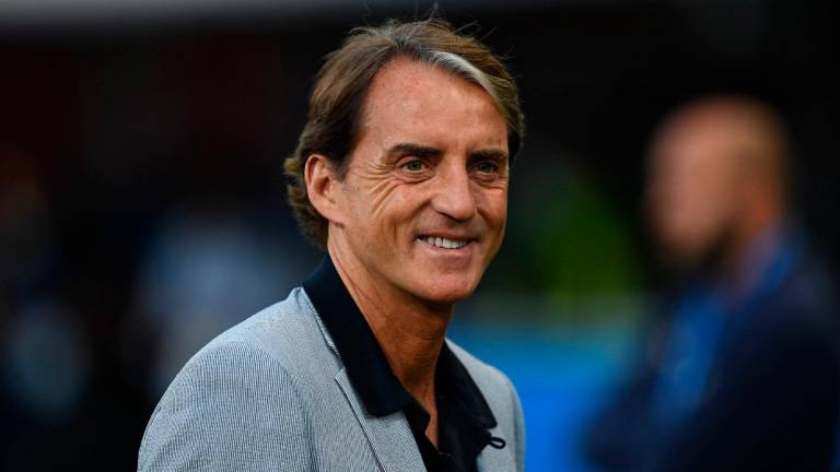 L’ex ct azzurro Roberto Mancini