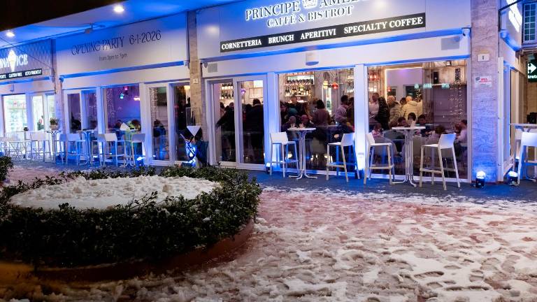 Il nuovo locale nel giorno dell’inaugurazione