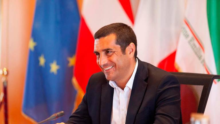 Il presidente della Regione Emilia-Romagna Michele De Pascale