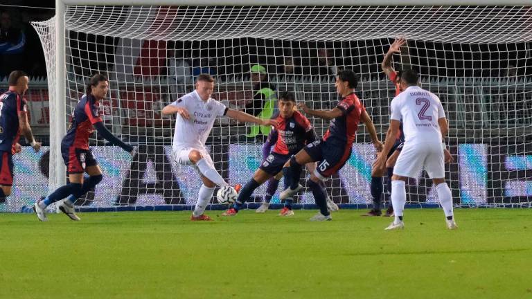 Pierluca Luciani in azione a San Benedetto (Foto Afs)