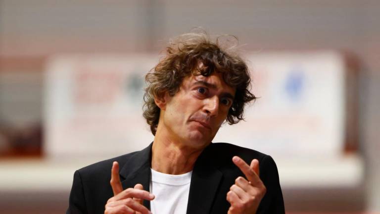 Il tecnico della E-Work, Paolo Seletti (foto Mauro Monti Mmph)