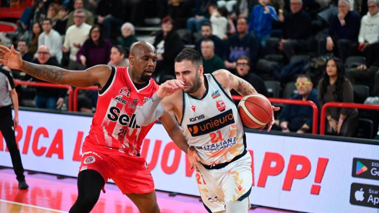 Pietro Aradori aveva già segnato 31 punti nove anni fa foto fabio blaco