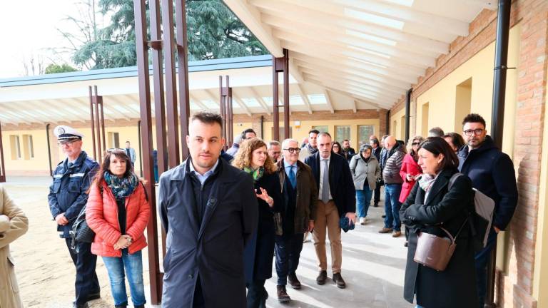 I nuovi spazi del MIIX - Making Imola an Innovation Center of Excellence ricavati dalle officine dell’ex manicomio che stavano letteralmente crollando, ieri aperti per la prima volta (foto mmph)