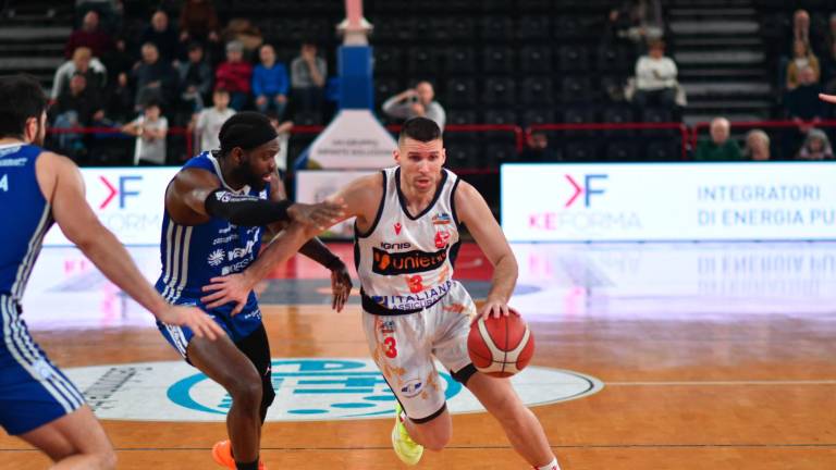 Il play dell’Unieuro, Stefano Bossi sta entrando nei meccanismi della squadra