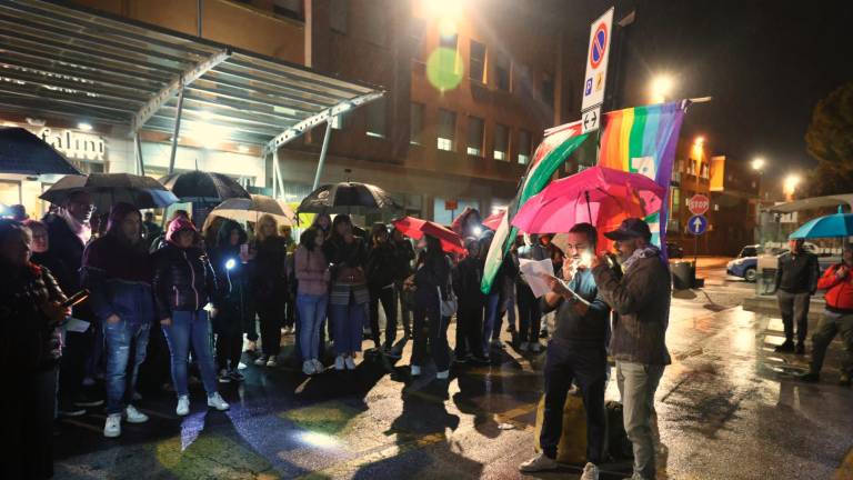 Cesena. Sanitari per Gaza, la manifestazione davanti all’ospedale Bufalini