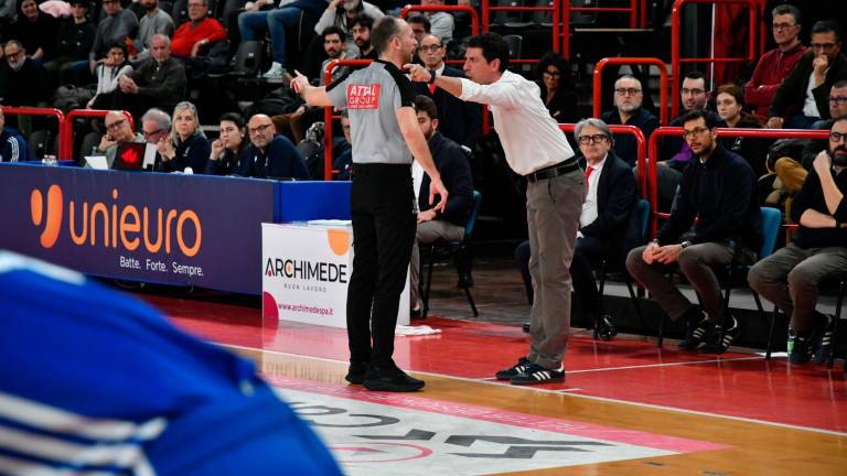Il coach Antimo Martino (Blaco)