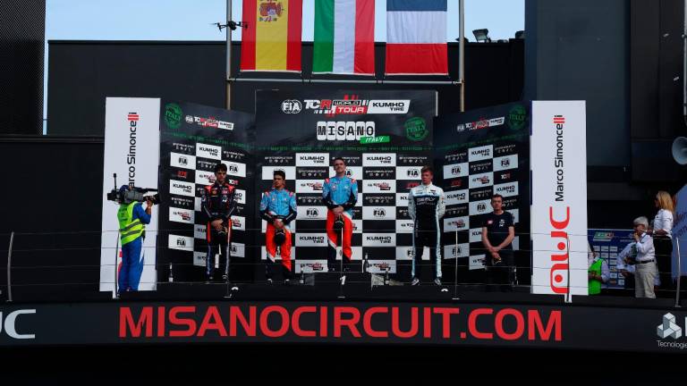 Kimi Antonelli a Misano per sostenere la squadra di papà Marco GALLERY