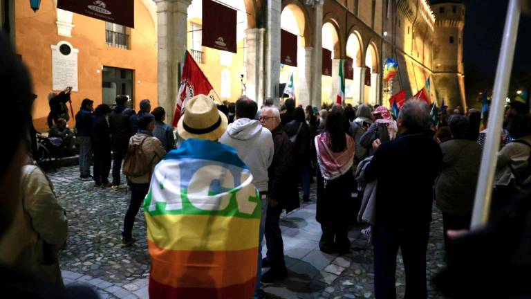 Cesena, in 400 in piazza per chiedere la pace in Palestina - Fotogallery