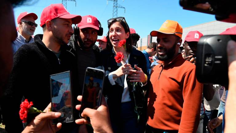 Forlì, Elly Schlein incontra i lavoratori della Giuliani arredamenti GALLERY