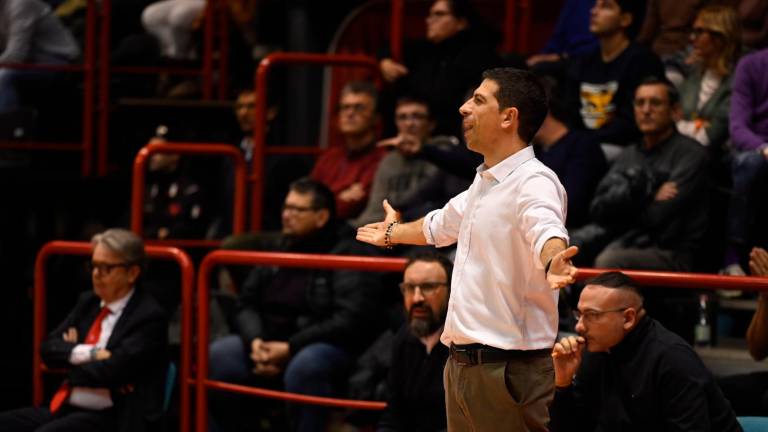 Il coach biancorosso Antimo Martino