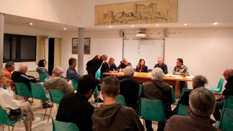 L’incontro in quartiere per fare il punto