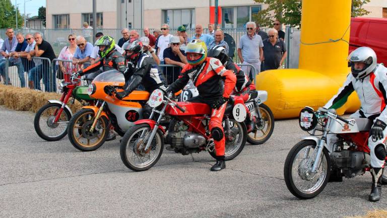 Gambettola, al Moto Gp de Bosch tutto il fascino dei bolidi di altri tempi