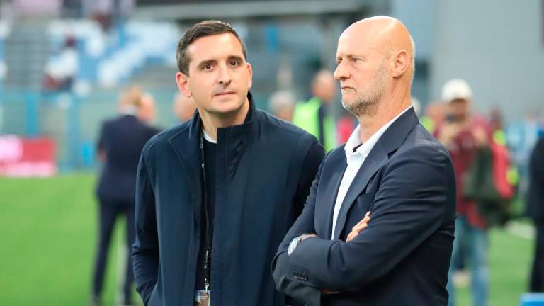 Andrea Mancini, qui insieme ad Attilio Lombardo, incontrerà all’inizio della prossima settimana Jesper Fredberg, il Ceo della Sampdoria: si va verso la rottura, con il Cesena che lo attende entro martedì