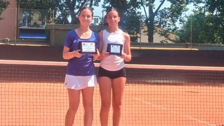 La premiazione del torneo Under 14 femminile al Tc Faenza