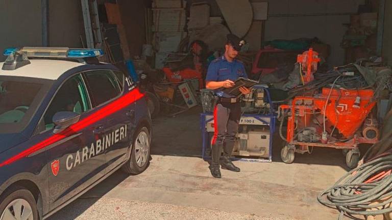 Cesenatico. Recuperato e restituito ai proprietari il bottino di un maxi furto nel cantiere edile