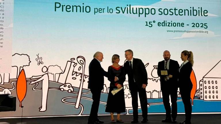 La premiazione di A2A per il progetto sul data center