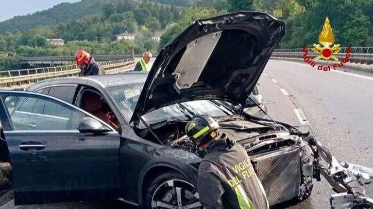 Sarsina, incidente in E45: perde il controllo dell’auto e si ferma in corsia di sorpasso