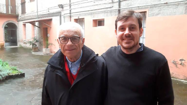 Gabriel Raphaelli con Pier Paolo Magalotti