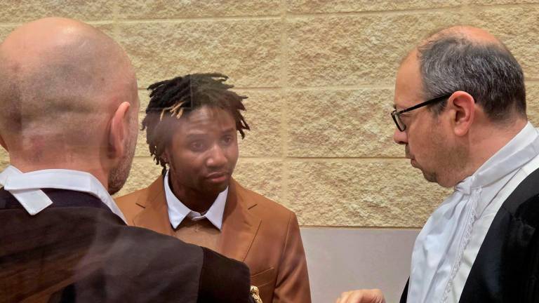 L’imputato Louis Dassilva oggi in tribunale (Foto Manuel Migliorini)