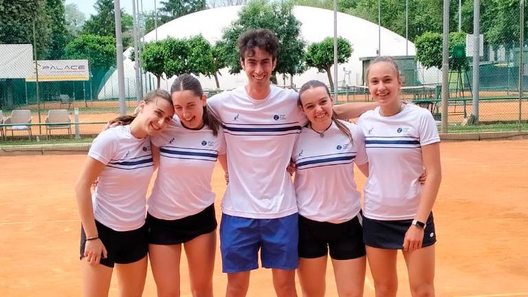 La squadra di C femminile promossa in B