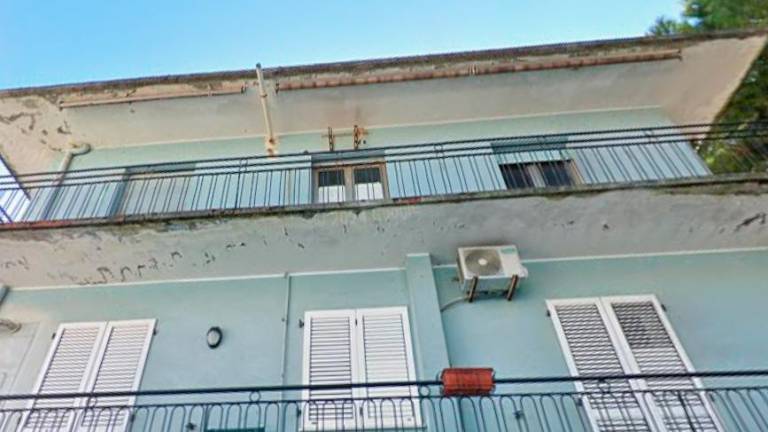 L’esterno della presunta “Residenza Turci”