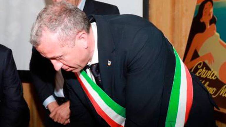 Il sindaco di Cervia Mattia Missiroli