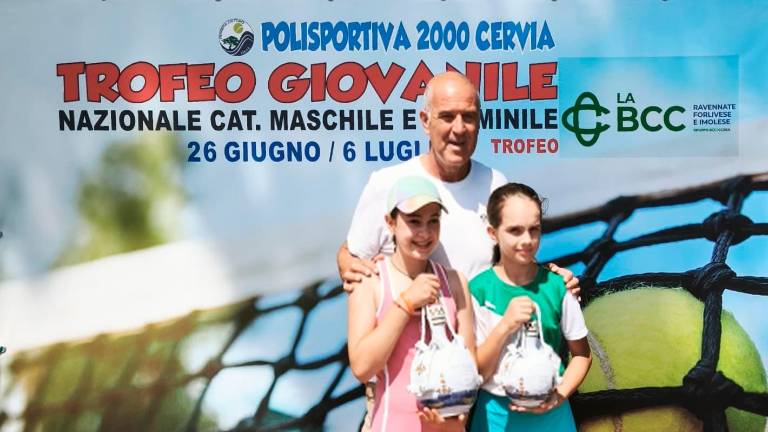 La premiazione del torneo Under 12 femminile alla Polisportiva 2000 Cervia
