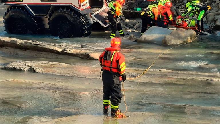 Santa Sofia. Maxi esercitazione di soccorso per una piena del Bidente