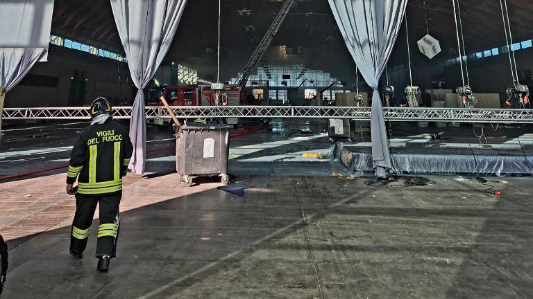 Rimini, principio d’incendio alla Fiera GALLERY