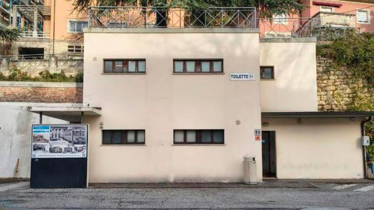 L’edificio in cui Rete ha fatto il sopralluogo