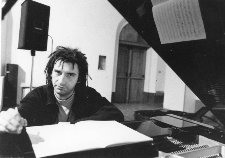 Un giovane Stefano Bollani al Cassero jazz nel 2004