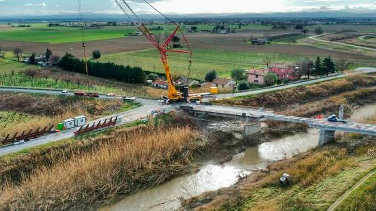 Ravenna, a inizio dicembre le prove di carico per il ponte di Ragone, poi la riapertura