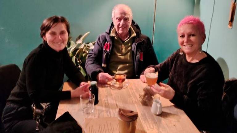 Il terzetto di artisti che ha liberato le opere a Cesena