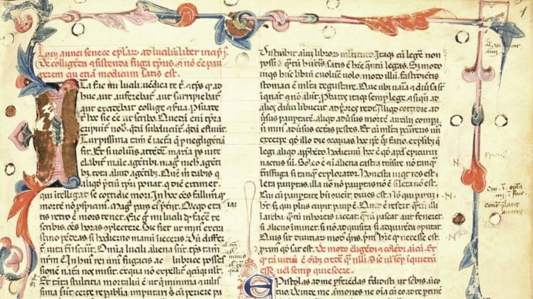 Le carte di Seneca del medico riminese dei Malatesta alla Malatestiana di cesena