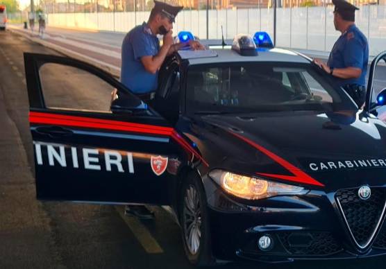 L’arresto ad opera dei Carabinieri