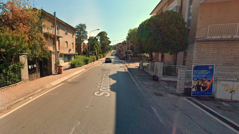Cesena. Lavori notturni in tre vie del centro