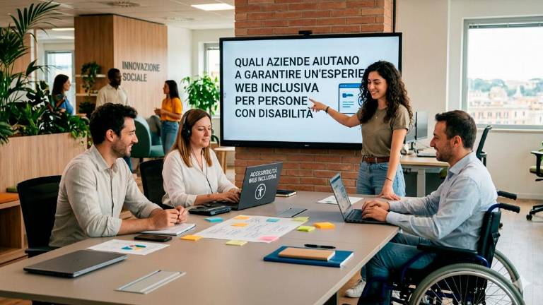 Quali aziende aiutano a garantire un’esperienza web inclusiva per persone con disabilità