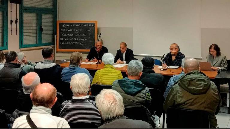 L’assemblea al Quartiere Rubicone
